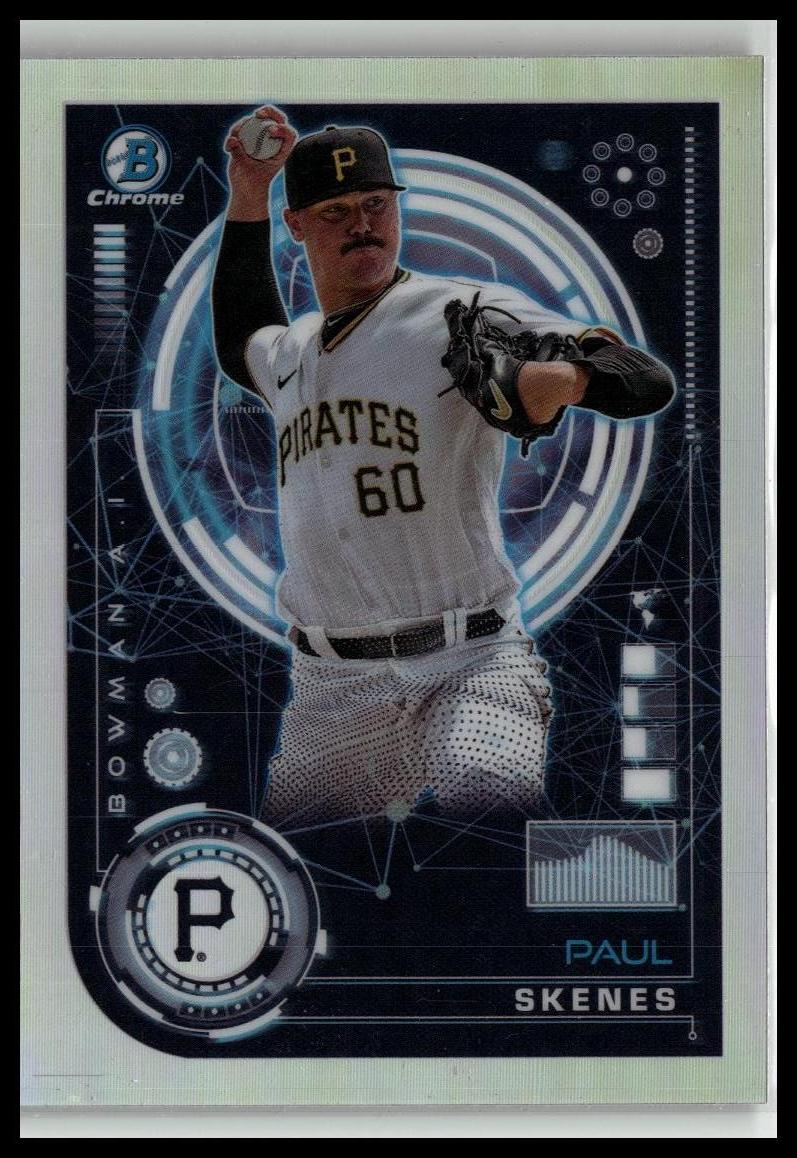 2024 Bowman #BAI-15 Paul Skenes Bowman A.I.