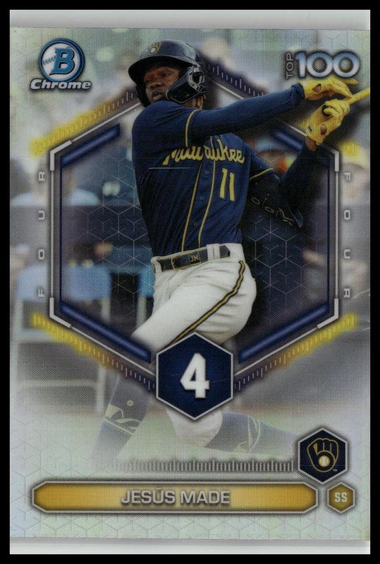 2026 Bowman #BTP-4 Jesús Made Bowman Scouts' Top 100