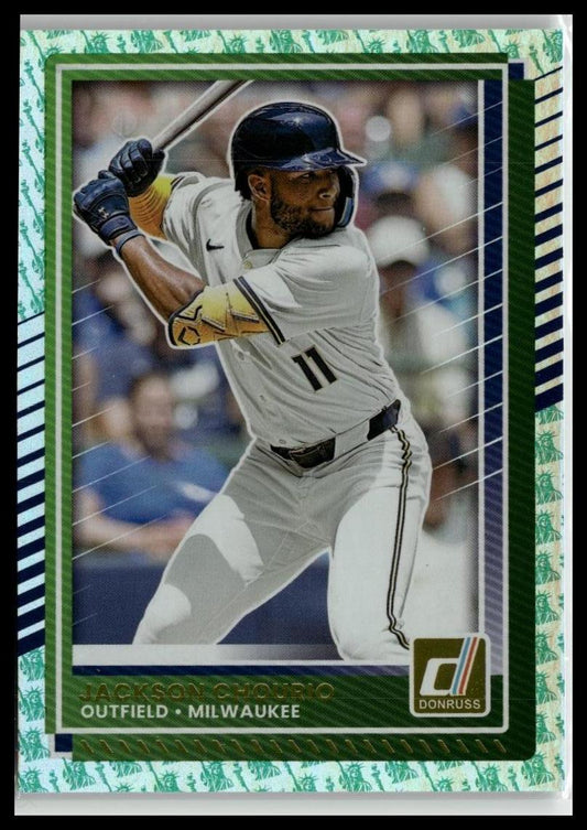 2025 Donruss #99 Jackson Chourio Liberty