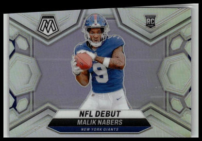 2024 Panini Mosaic #284 Malik Nabers Silver