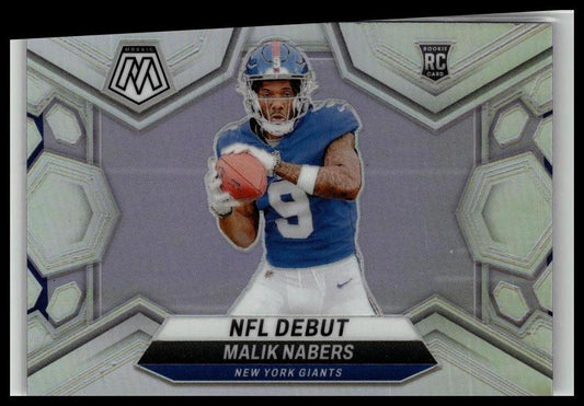 2024 Panini Mosaic #284 Malik Nabers Silver