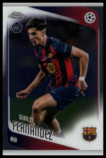 2025-26 Topps Chrome UEFA Club Competitions #190 Guille Fernández