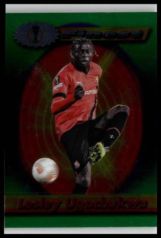 2022-23 Topps Finest Flashbacks UEFA Club Competitions #106 Lesley Ugochukwu