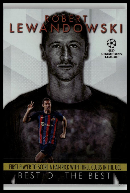 2023-24 Topps UEFA  #BM-7 Robert Lewandowski Best of the Best