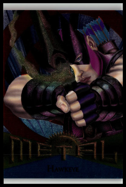 1995 Metal Marvel #22 Hawkeye