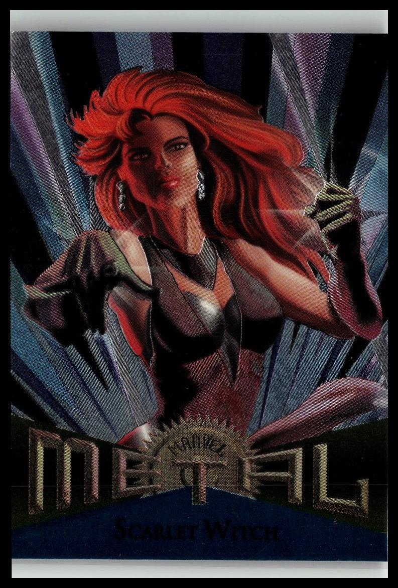 1995 Metal Marvel #25 Scarlet Witch