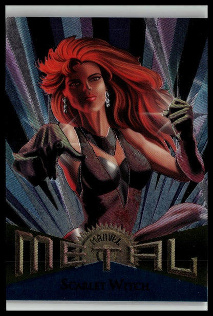 1995 Metal Marvel #25 Scarlet Witch