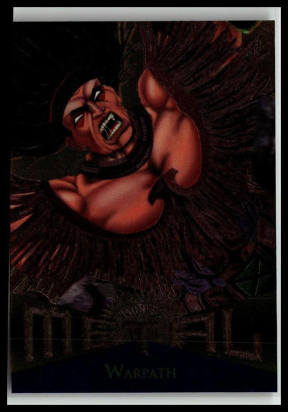1995 Metal Marvel #123 Warpath Silver Flasher