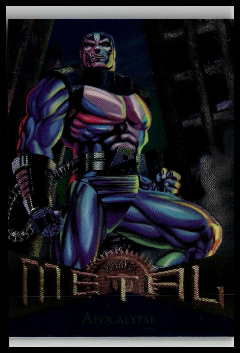 1995 Metal Marvel #82 Apocalypse