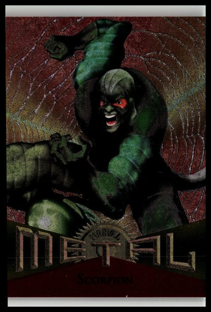 1995 Metal Marvel #76 Scorpion