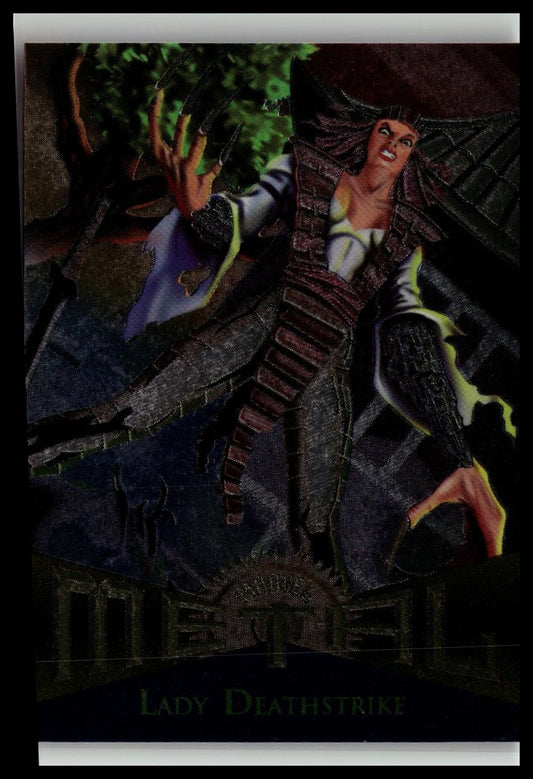 1995 Metal Marvel #100 Lady Deathstrike