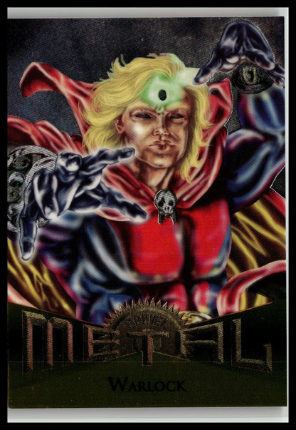 1995 Metal Marvel #21 Warlock