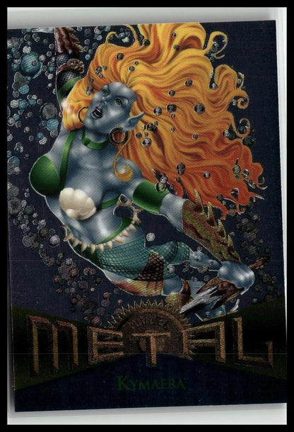 1995 Metal Marvel #65 Kymaera Silver Flasher