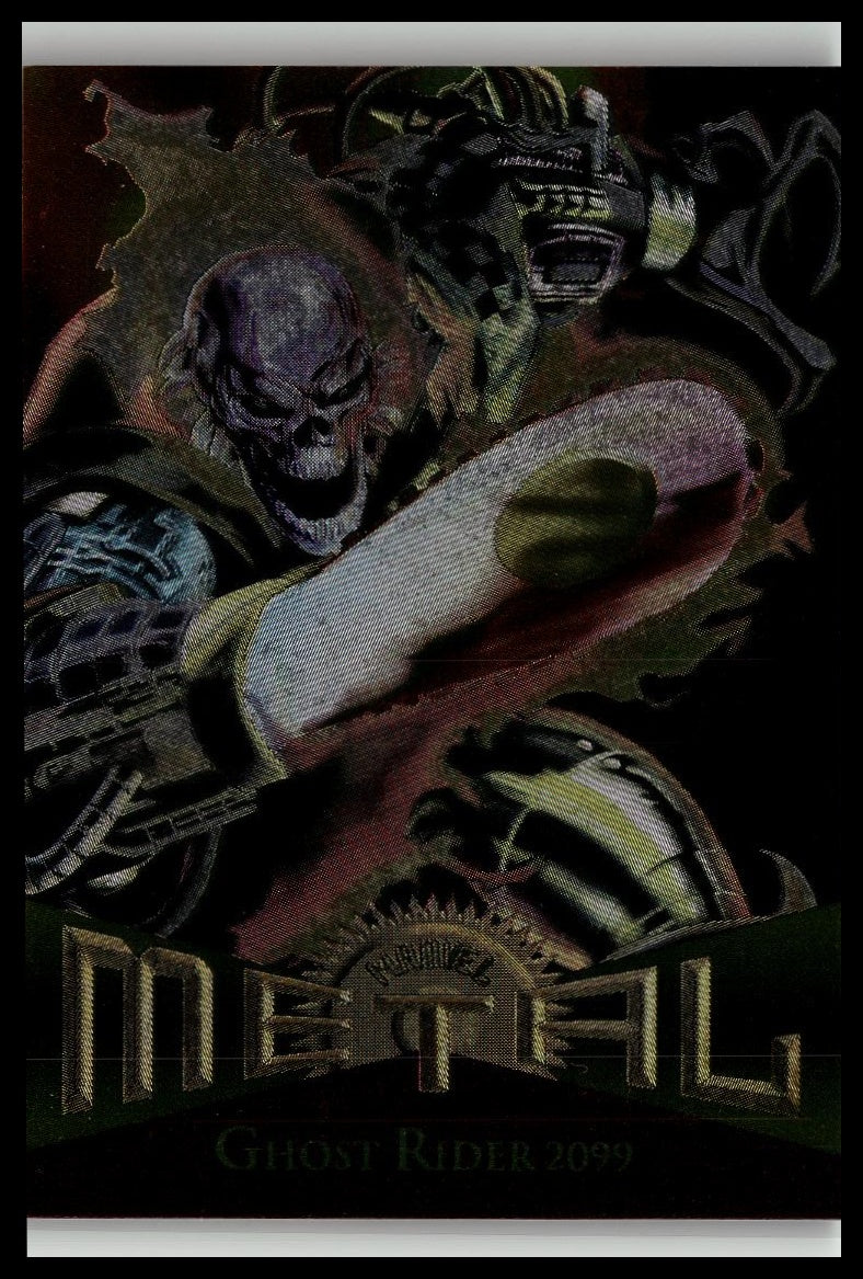 1995 Metal Marvel #46 Ghost Rider 2099