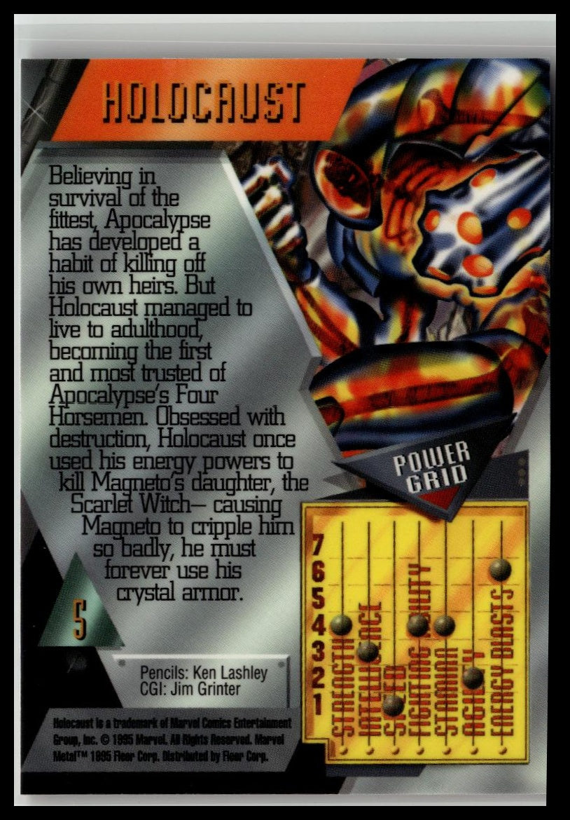 1995 Metal Marvel #5 Holocaust