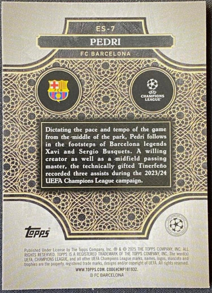 2024-25 Merlin UEFA Club Competitions #ES-7 Pedri Elite Society