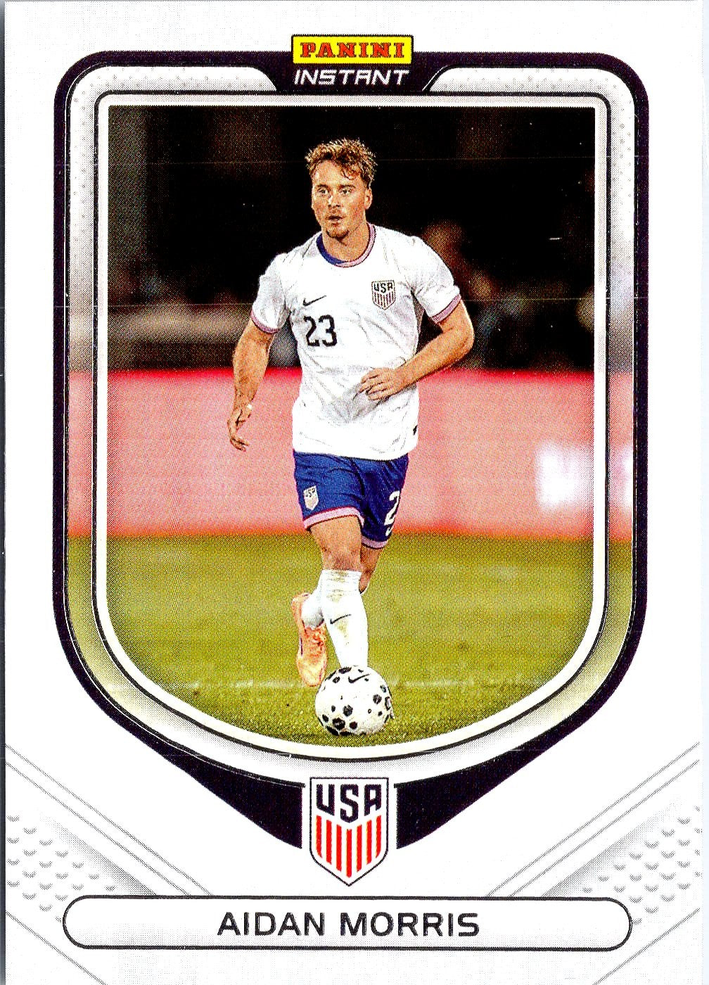 2026 Panini Instant USA Soccer #51 Aidan Morris Red, White & Blue