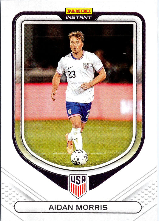 2026 Panini Instant USA Soccer #51 Aidan Morris Red, White & Blue