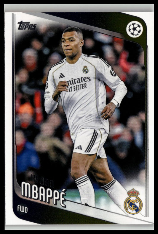2025-26 Topps UEFA Club Competitions #112 Kylian Mbappé