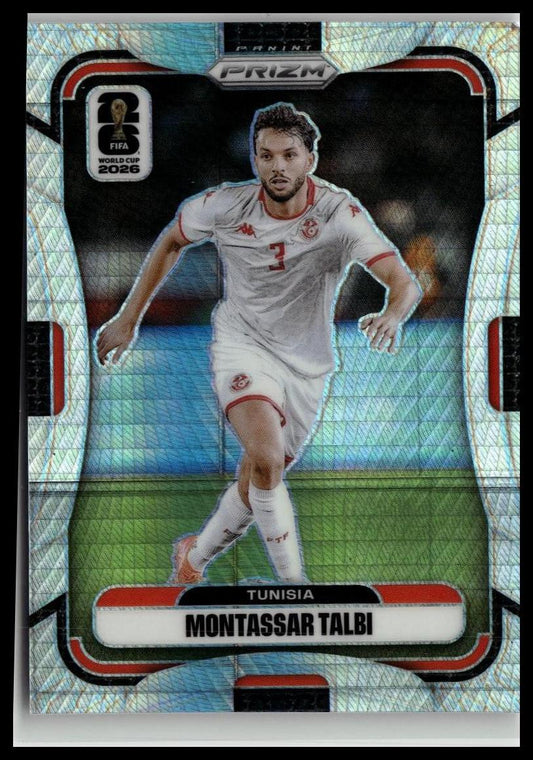 2026 Panini Prizm FIFA World Cup #432 Montassar Talbi Wave Prizms