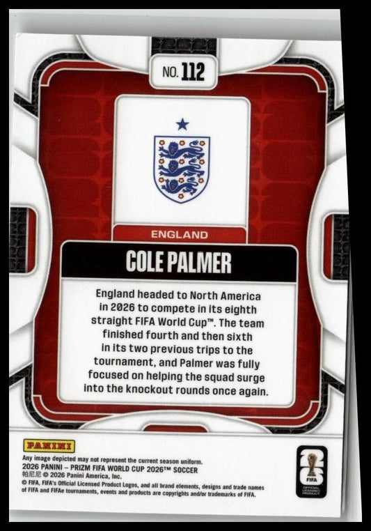2026 Panini Prizm FIFA World Cup #112 Cole Palmer