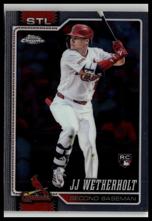 2026 Topps Chrome #119 JJ Wetherholt