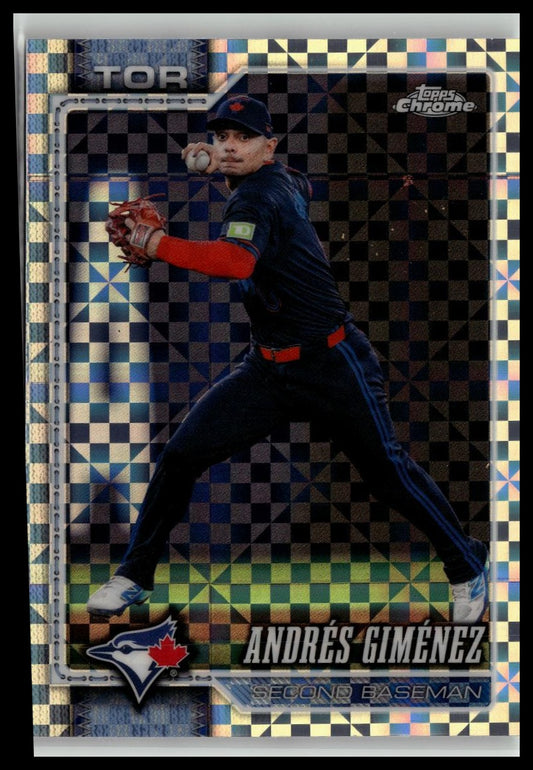 2026 Topps Chrome #286 Andrés Giménez X-Fractors