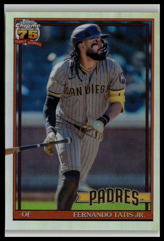 2026 Topps Chrome #91CB-12 Fernando Tatis Jr. 1991 Topps Baseball
