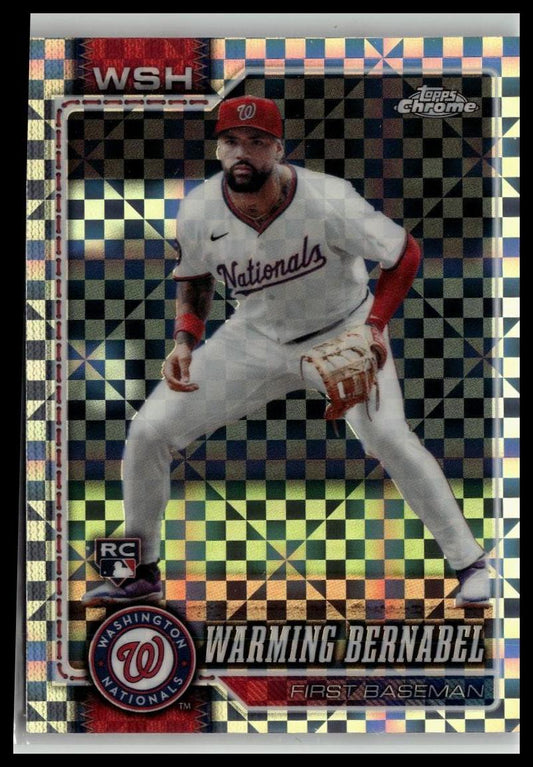 2026 Topps Chrome #247 Warming Bernabel X-Fractors