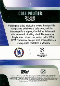 2025-26 Topps UEFA Club Competitions #118 Cole Palmer