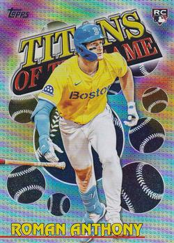2026 Topps Roman Anthony Titans of the Game #TOG-9 Boston Red Sox