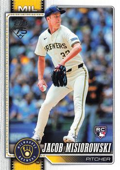 2026 Topps Jacob Misiorowski #10 Milwaukee Brewers