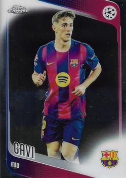 2025-26 Topps Chrome UEFA Club Competitions Gavi #132 FC Barcelona