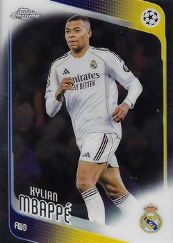 2025-26 Topps Chrome UEFA Club Competitions Kylian Mbappé #112 Real Madrid CF