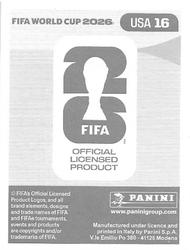 2026 Panini FIFA World Cup Stickers Christian Pulisic #USA16 USA
