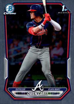 2026 Bowman #BCP-69 Owen Carey Chrome Prospects