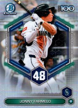 2026 Bowman Jonny Farmelo Bowman Scouts' Top 100 #BTP-48 Seattle Mariners