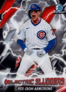 2026 Bowman Pete Crow-Armstrong Electric Sluggers #ES-24 Chicago Cubs