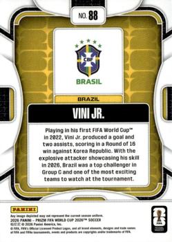 2026 Panini Prizm FIFA World Cup Vini Jr. #88 Brazil